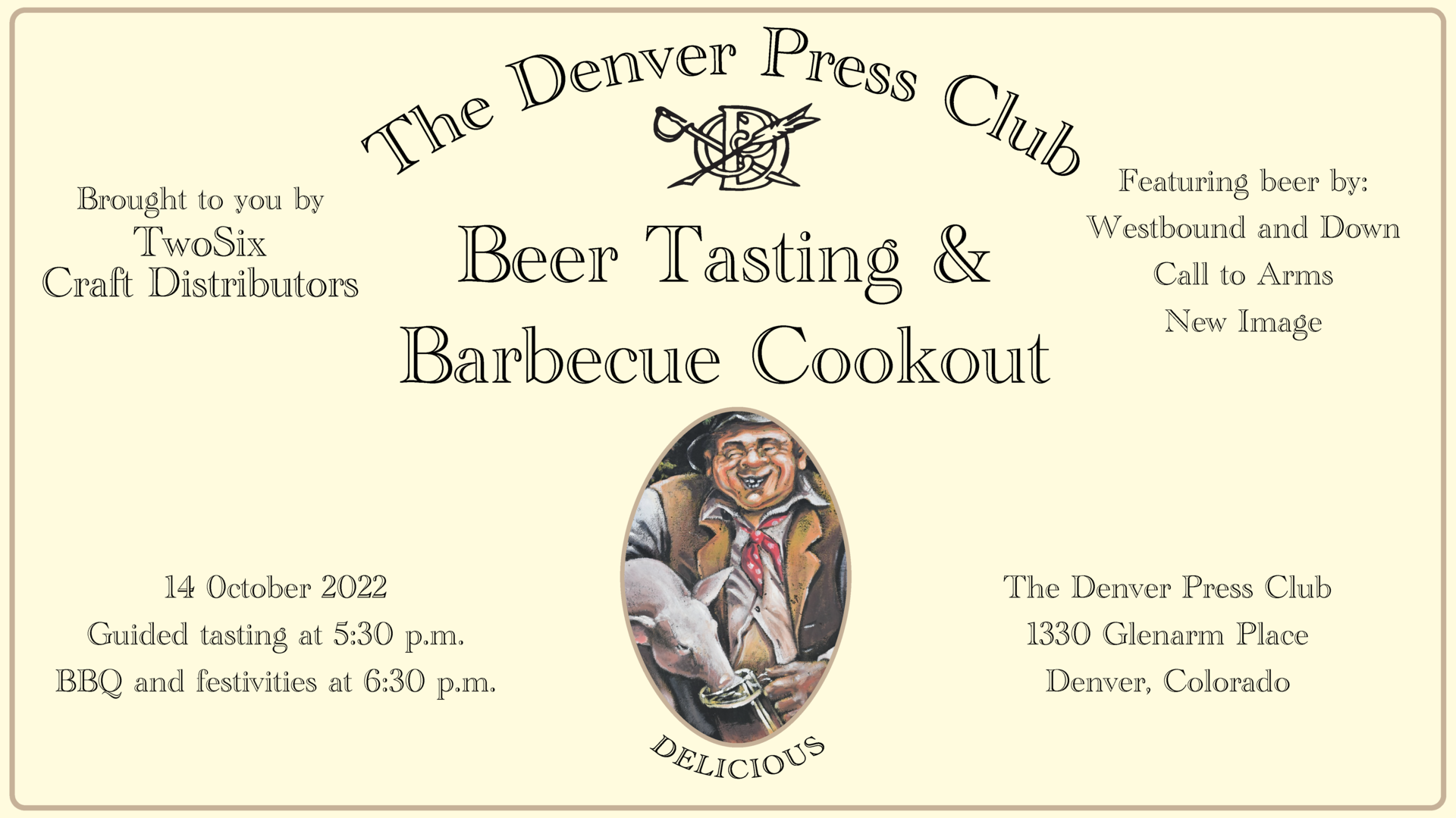  Beer Tasting and Barbecue Cookout