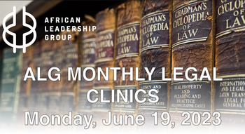  ALG FREE LEGAL CLINIC - (zoom link will be provided after you register)   5 - 6:30 PM