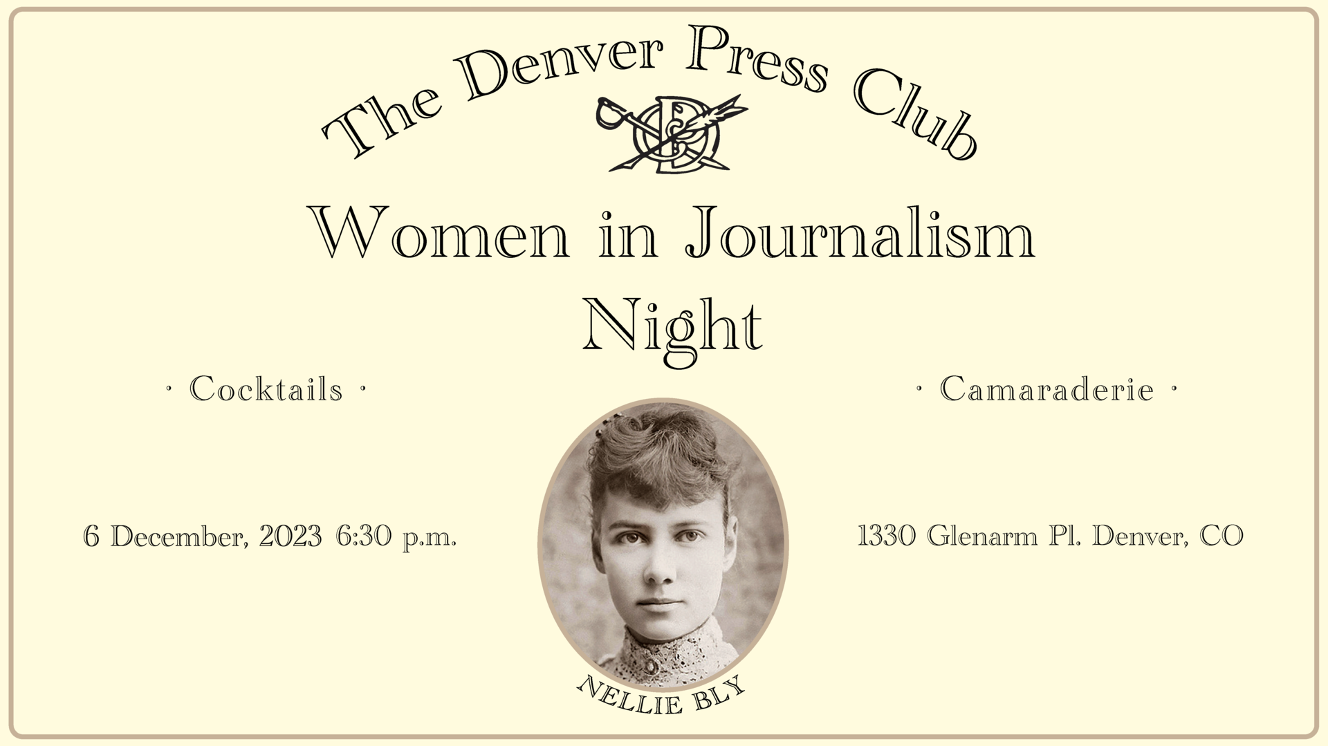  The Denver Press Club presents Women in Journalism Night